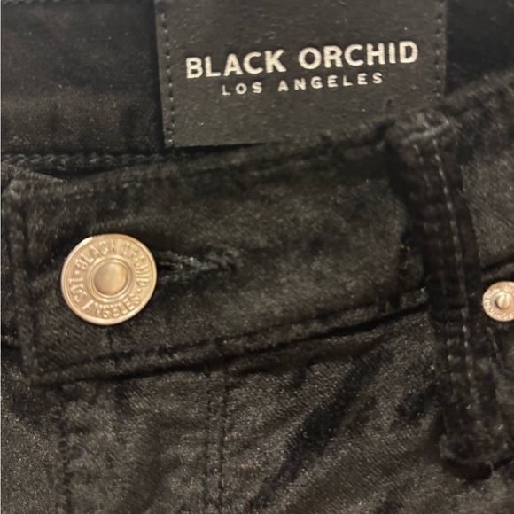 NEW BLACK ORCHID Velvet Giselle High Waist Skinny Pant, Size 26, Never Worn - Picture 5 of 15